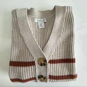 Rachel Zoe Three Buttons Sweater